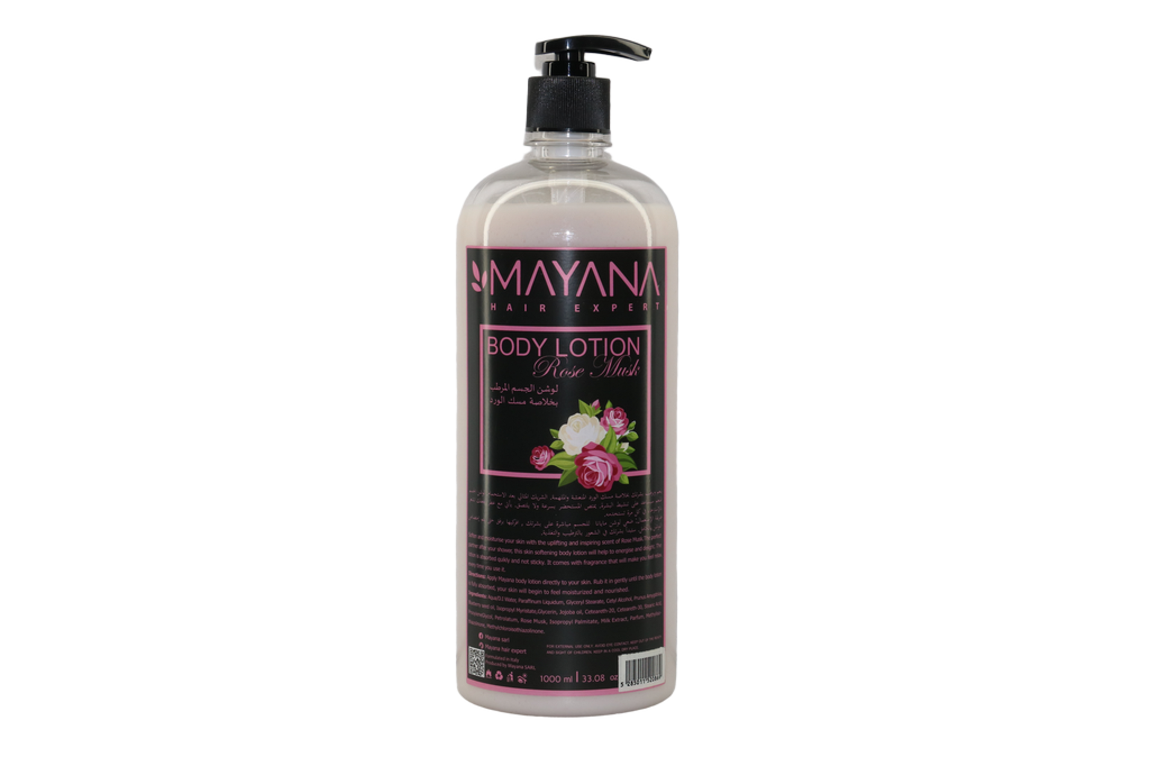 Mayana Body Lotion Rose Musk 1L