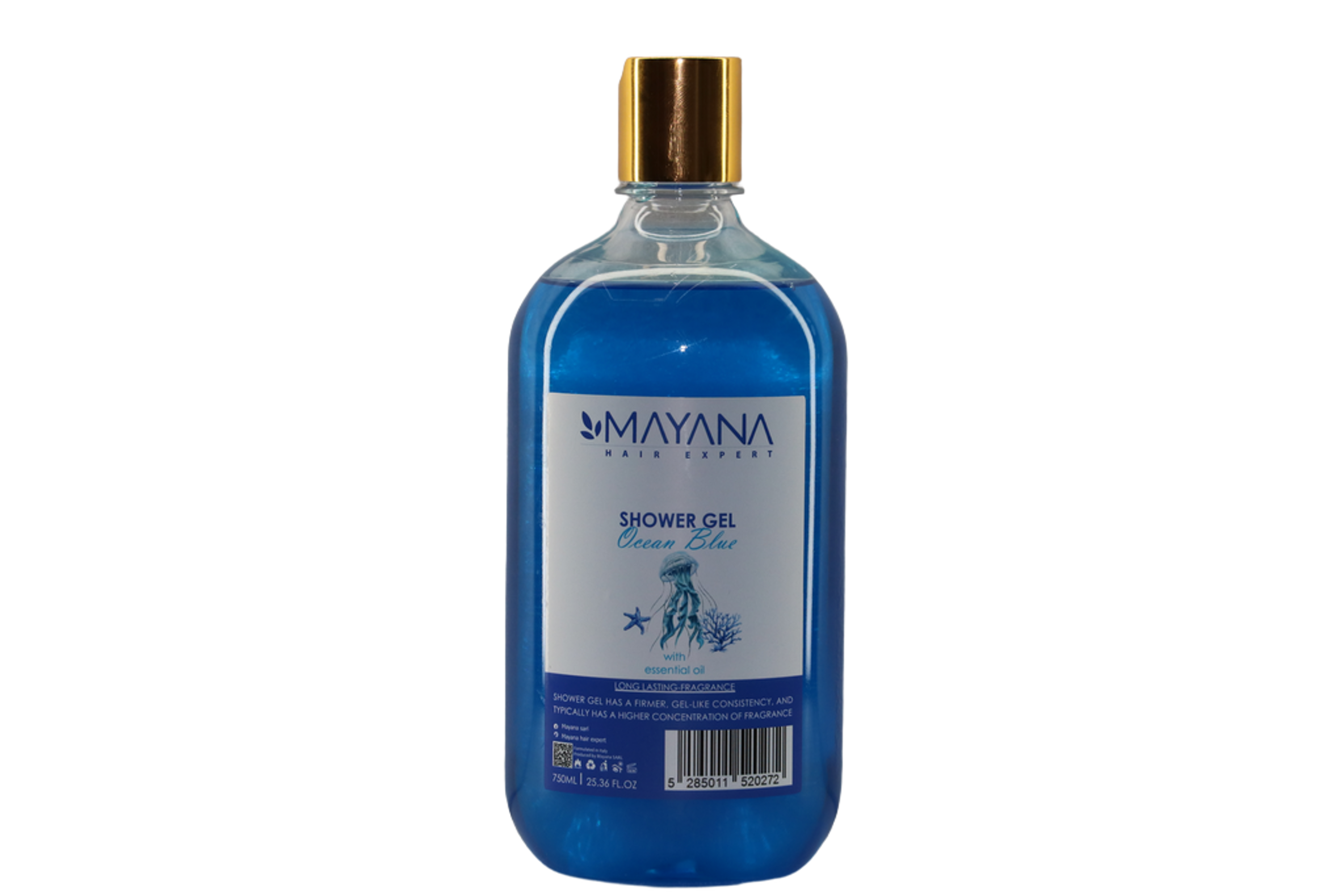 Mayana Shower Gel Ocean Blue 750 mL
