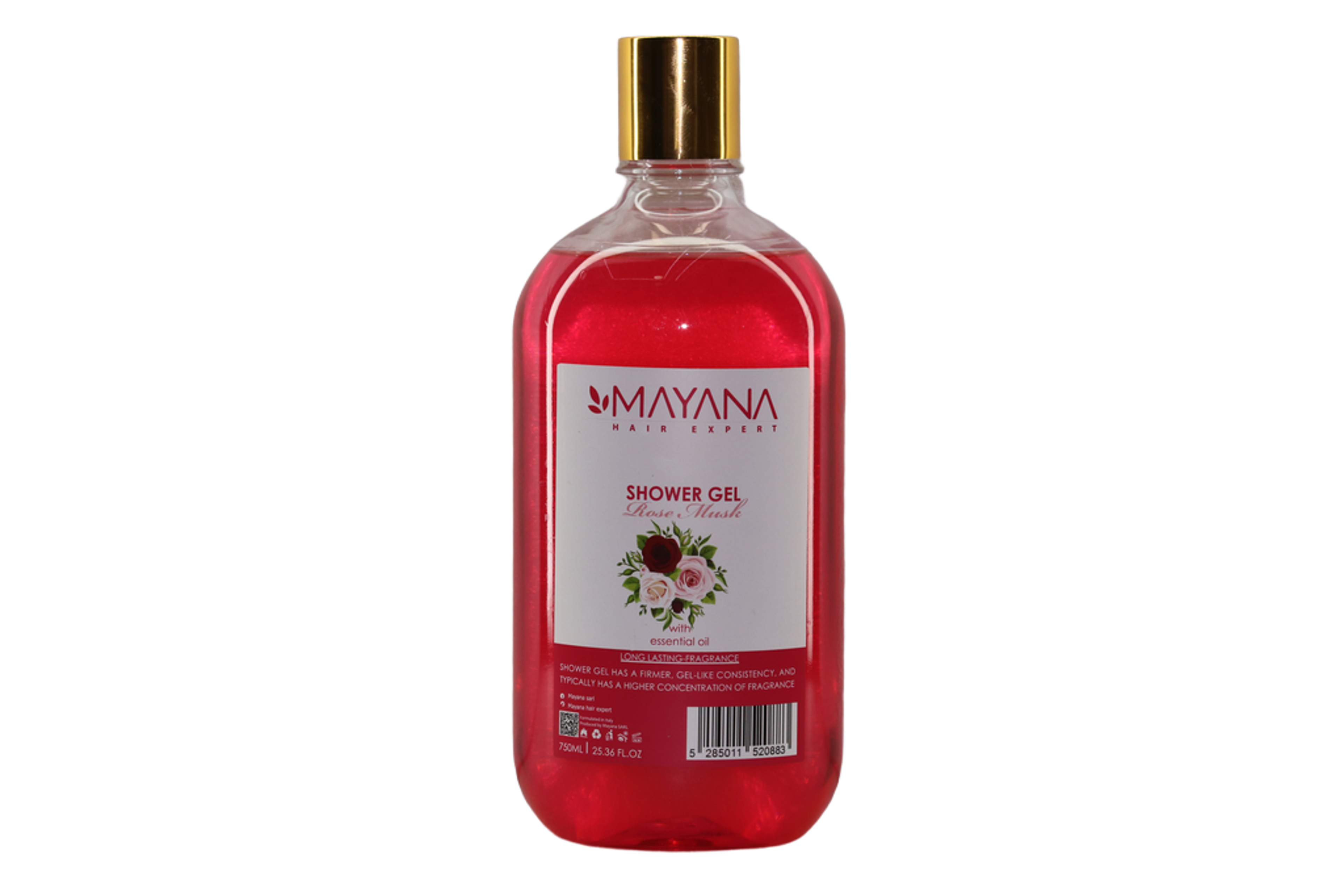 Mayana Shower Gel Rose Musk 750 mL